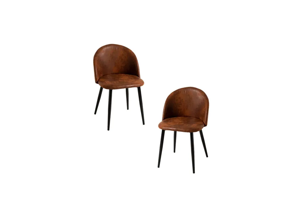 Pack 2 Sillas Black Vint Polipiel - Packs Sillas Comedor