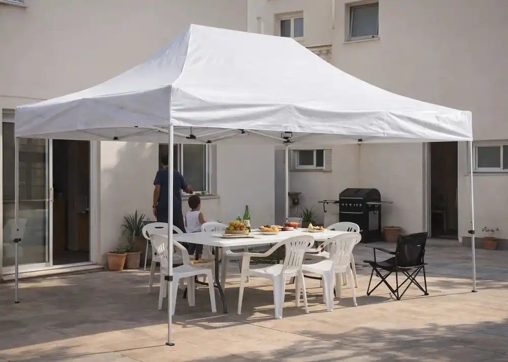 Carpa 3x4,5 Master Aluminio Blanca - Carpas Plegables