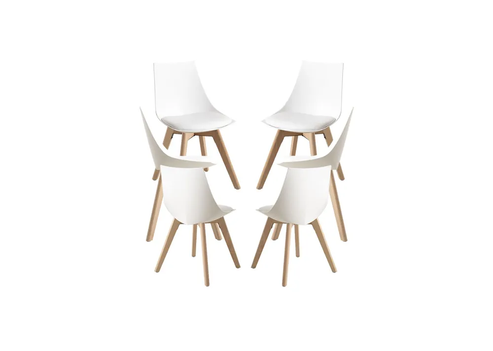 Pack 6 Sillas Blok - Packs Sillas Comedor