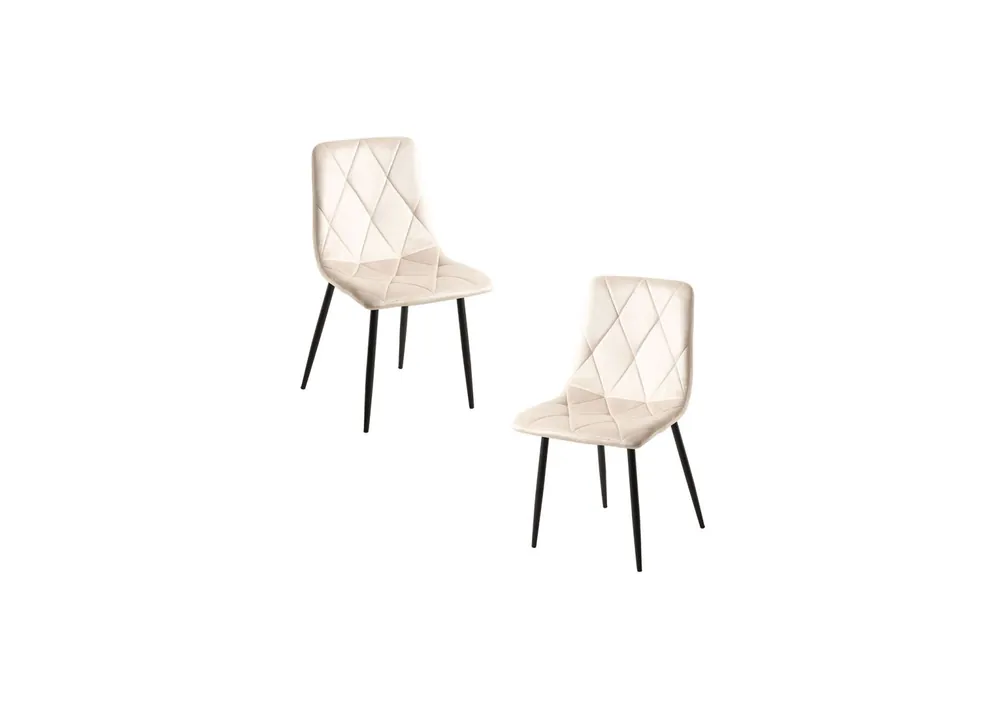 Pack 2 Sillas Lyke Terciopelo - Packs Sillas Comedor