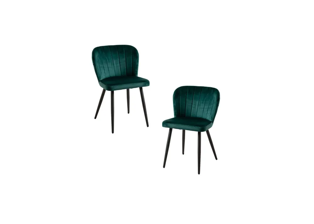 Pack 2 Sillas Luk Terciopelo - Packs Sillas Comedor