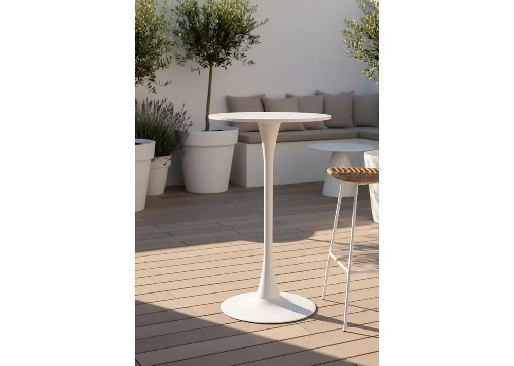 Mesa Kolio Alta 60 cm - Estilo Nórdico