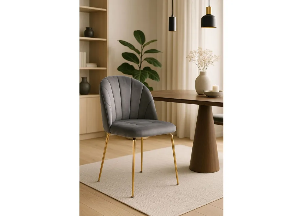 Silla Laget Gold Terciopelo - Sillas