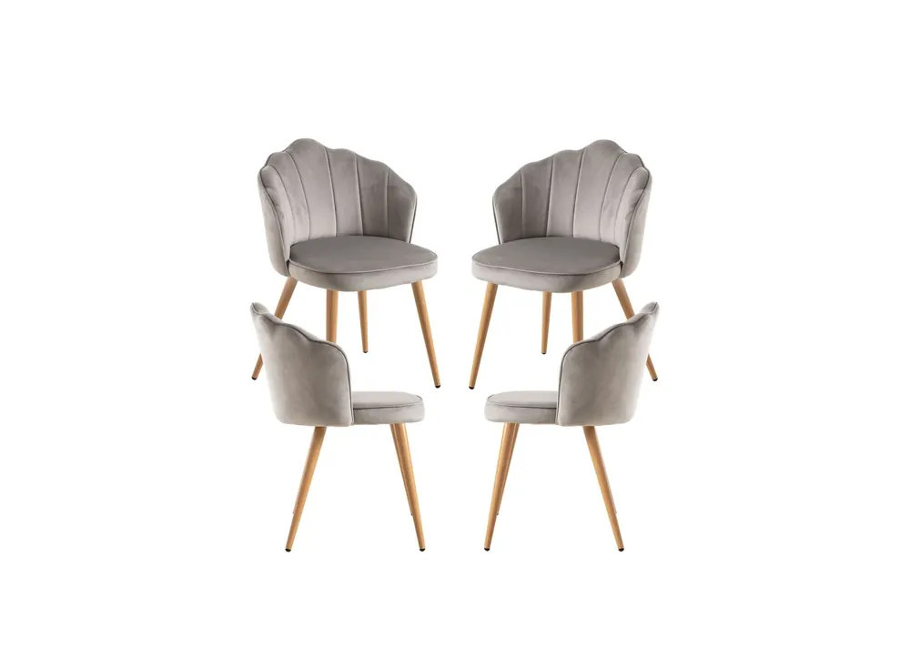 Pack 4 Sillas Blume Terciopelo - Packs Sillas Comedor