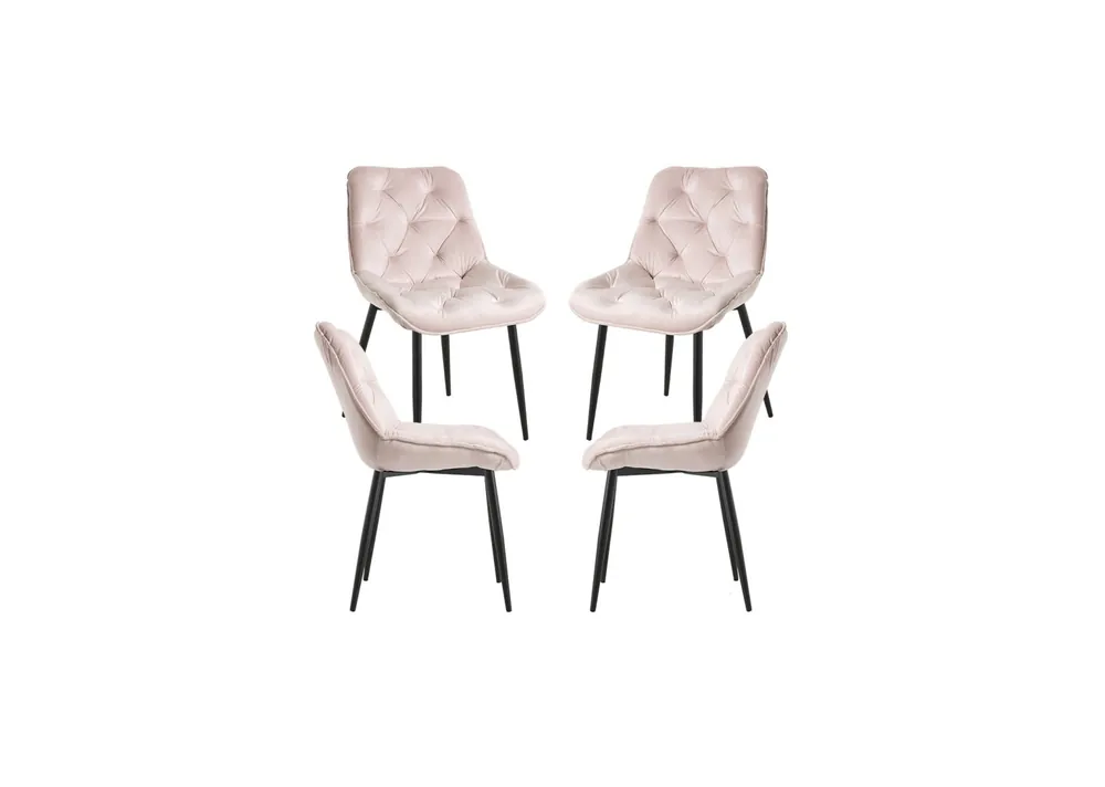 Pack 4 Sillas Miska Terciopelo - Packs Sillas Comedor