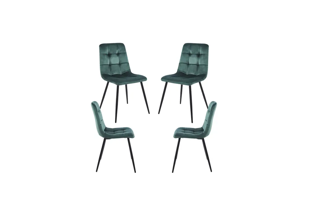 Pack 4 Sillas Stuhl Terciopelo - Packs Sillas Comedor