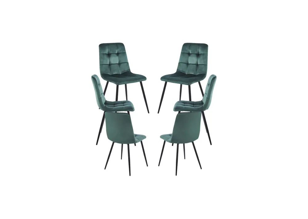 Pack 6 Sillas Stuhl Terciopelo - Packs Sillas Comedor