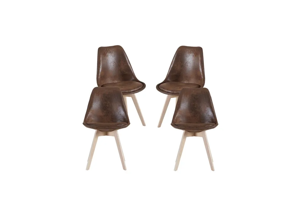 Pack 4 Sillas Synk Vintage - Packs Sillas Comedor