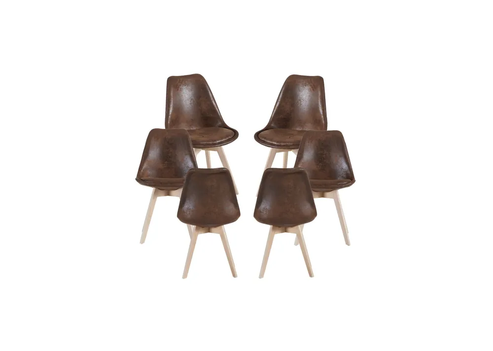 Pack 6 Sillas Synk Vintage - Packs Sillas Comedor