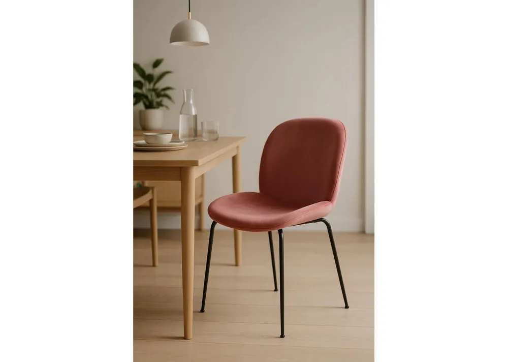 Silla Bille Black Terciopelo - Sillas