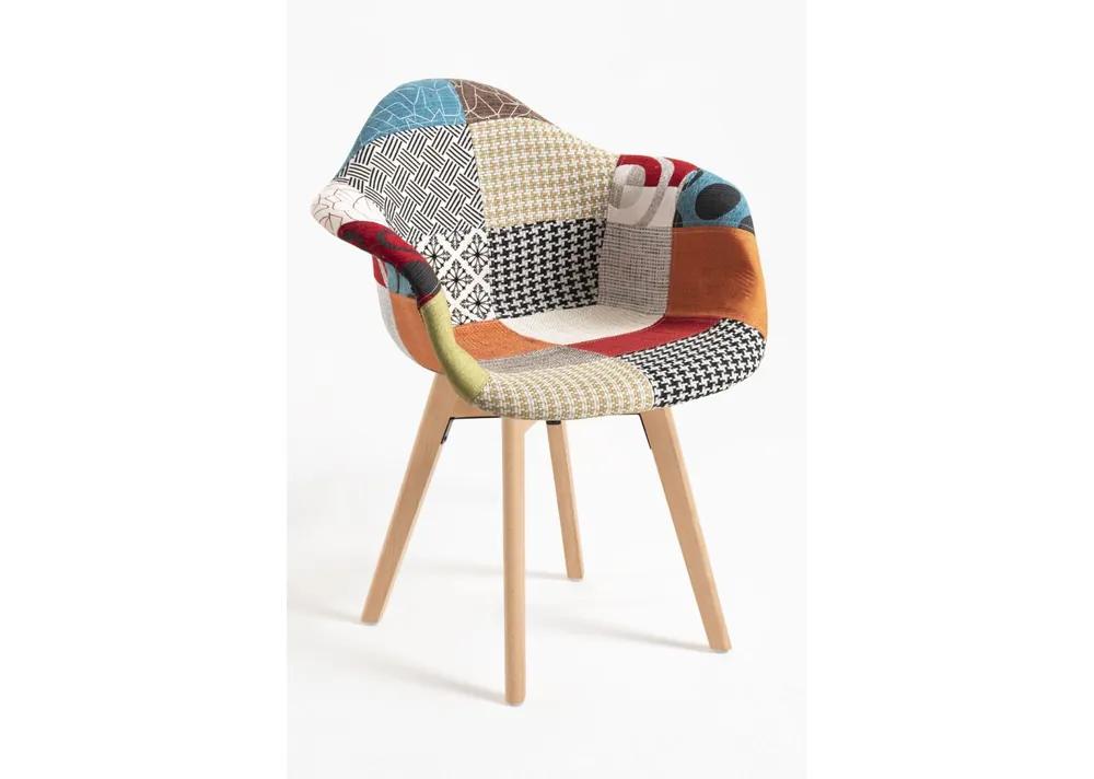 Pack 4 Sillas Belu Patchwork - Packs Sillas Comedor
