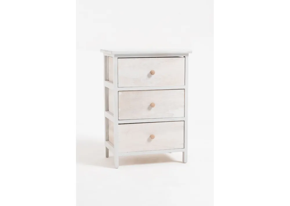 Cajonera Mabet Ancha 3 Cajones - Muebles
