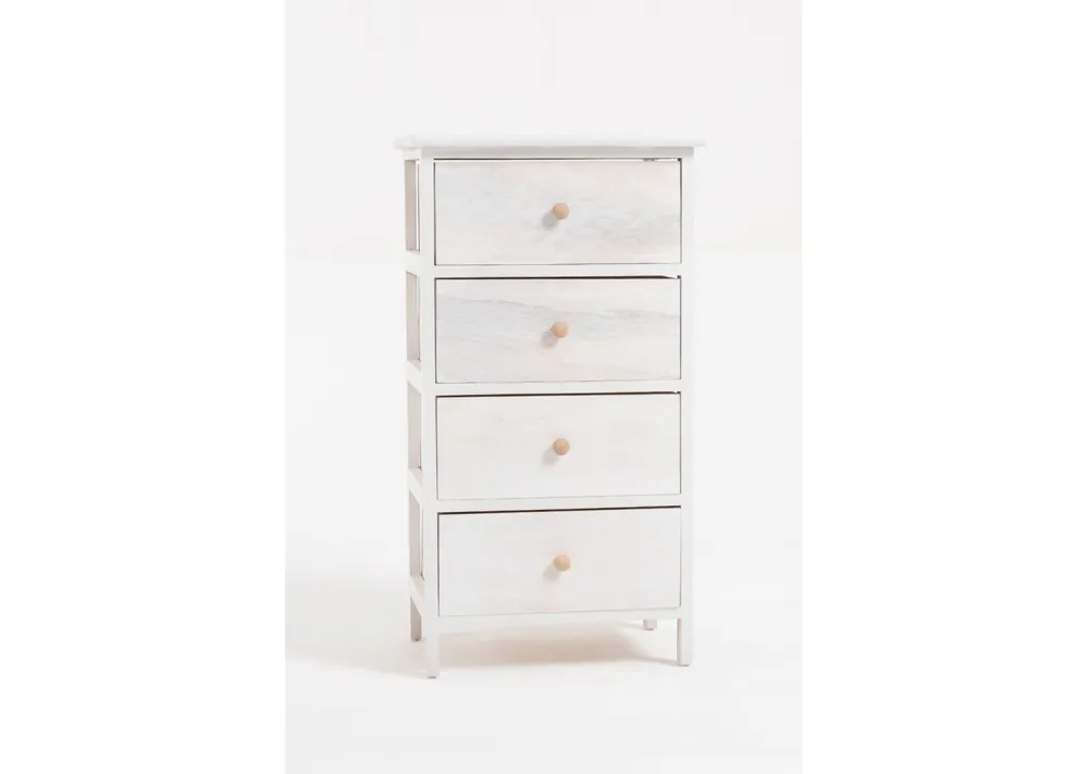 Cajonera Mabet Ancha 4 Cajones - Muebles