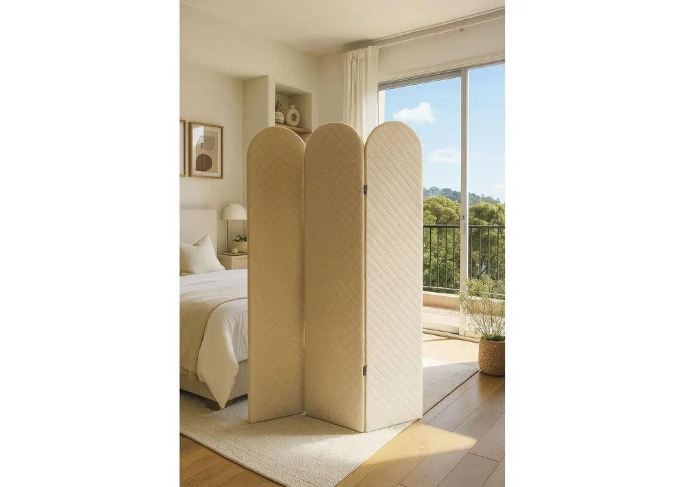 Biombo Miller Terciopelo - Decoración