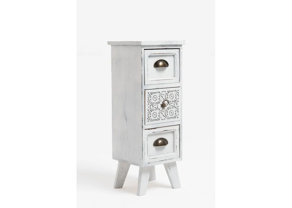 Mueble Auxiliar Ziras 3 Cajones - Muebles