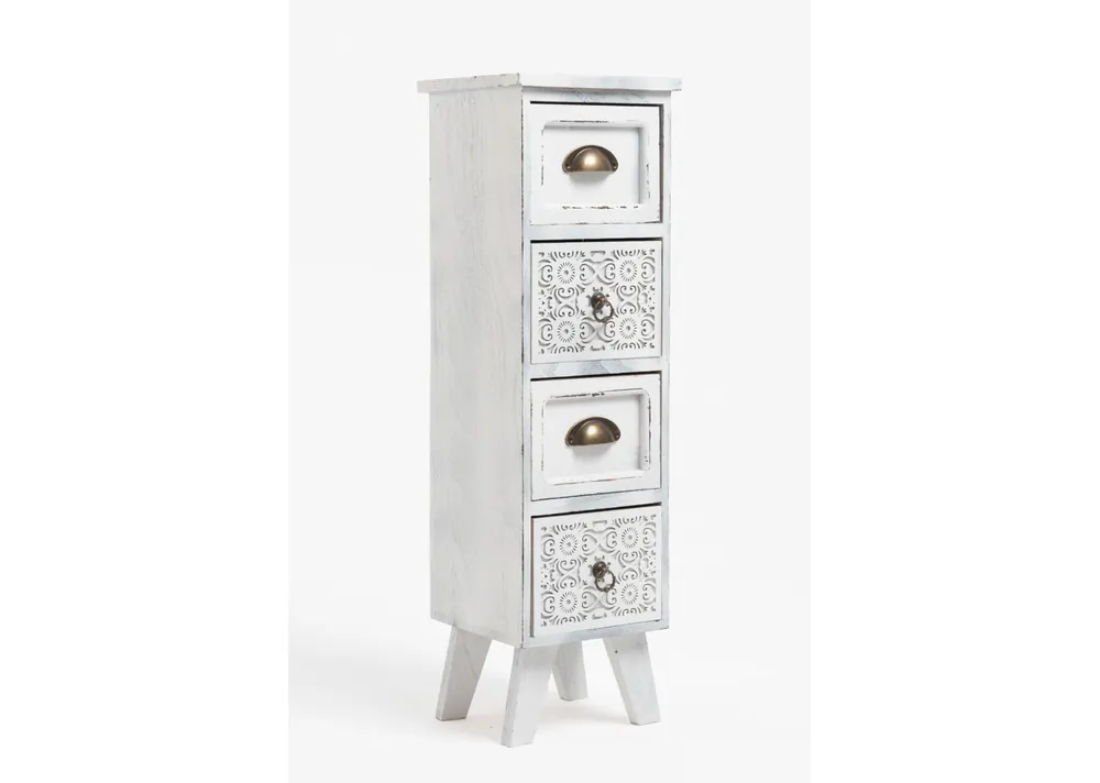 Mueble Auxiliar Ziras 4 Cajones - Muebles