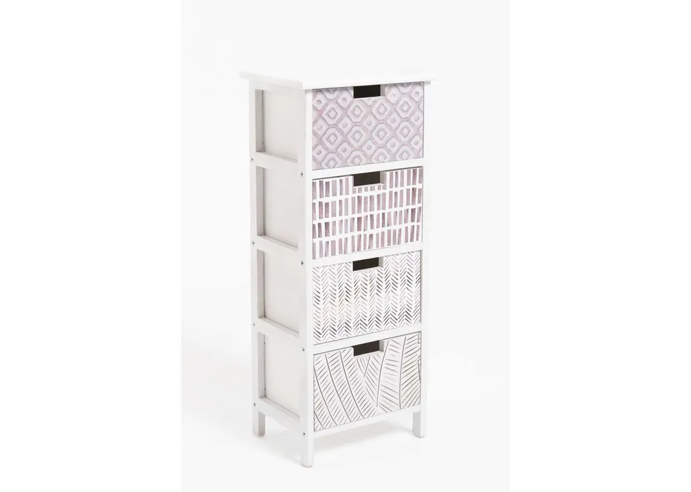Mueble Auxiliar Bomur 4 Cajones - Muebles
