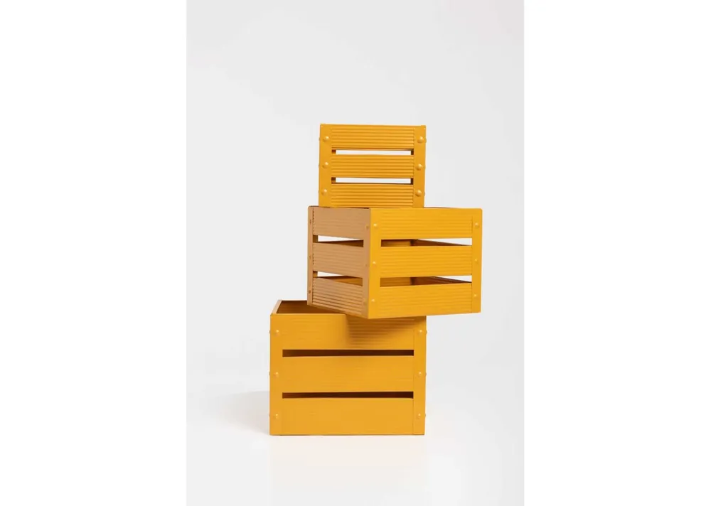 Set 3 Cajas Metálicas Torix - Decoración