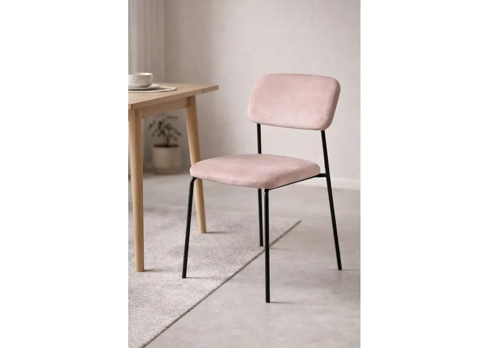 Silla Vius Black Terciopelo - Sillas