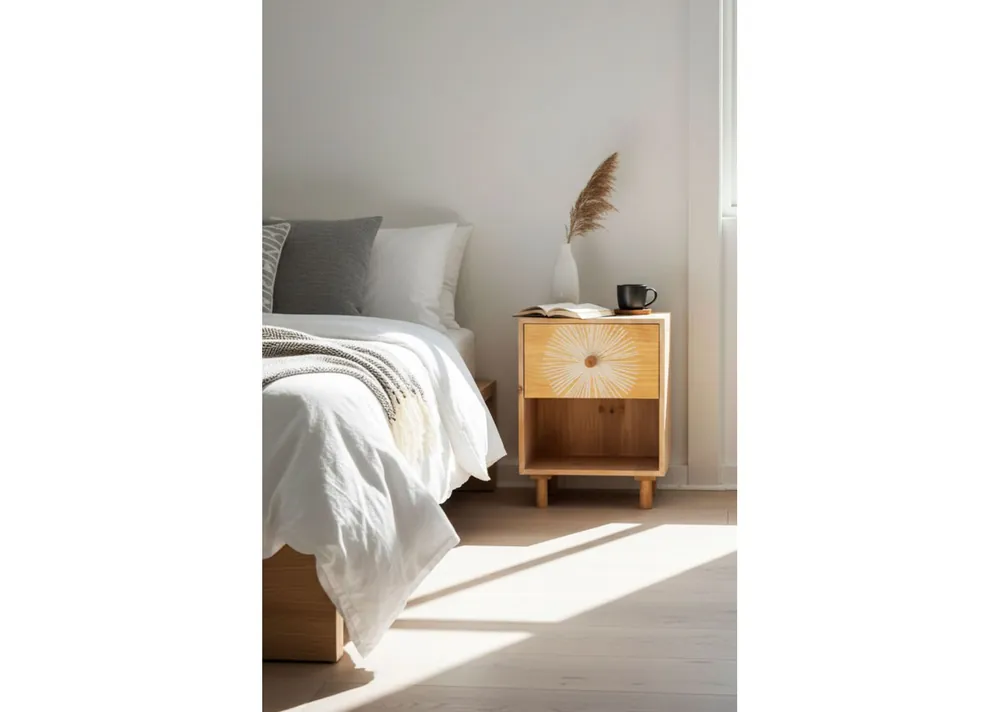Mesita de Noche Renar 40 x 30 cm - Muebles