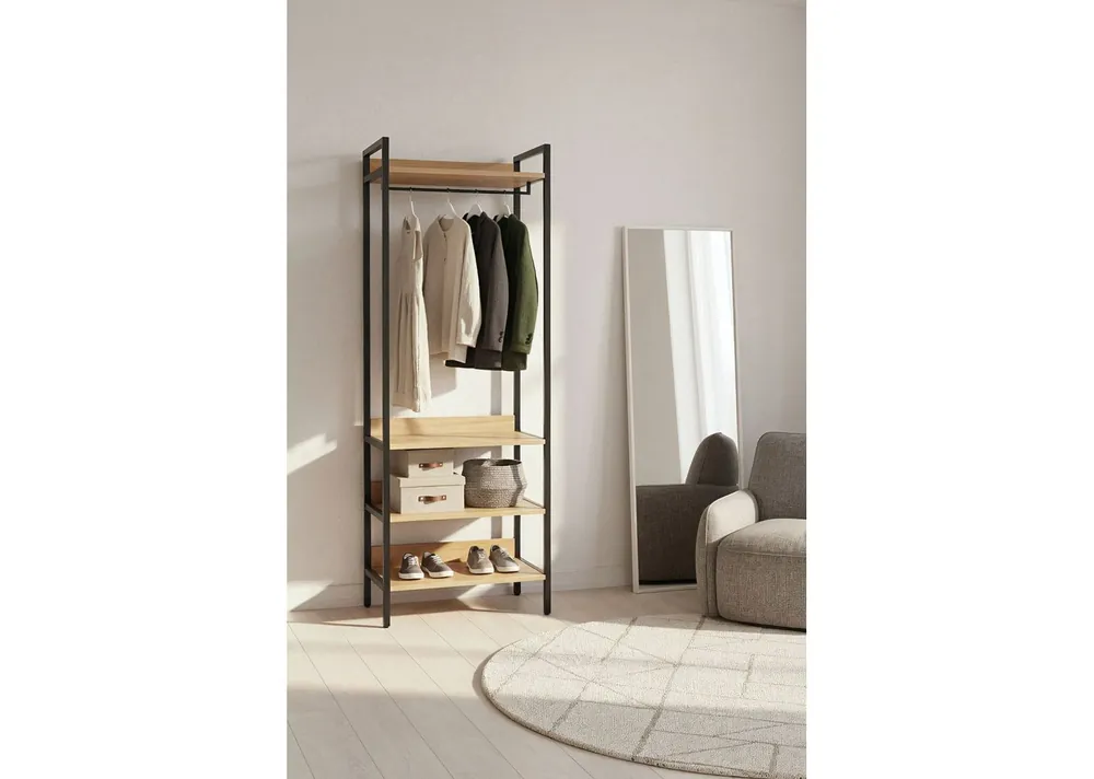 Armario con Estantes Onsa 52x40x180cm - Muebles