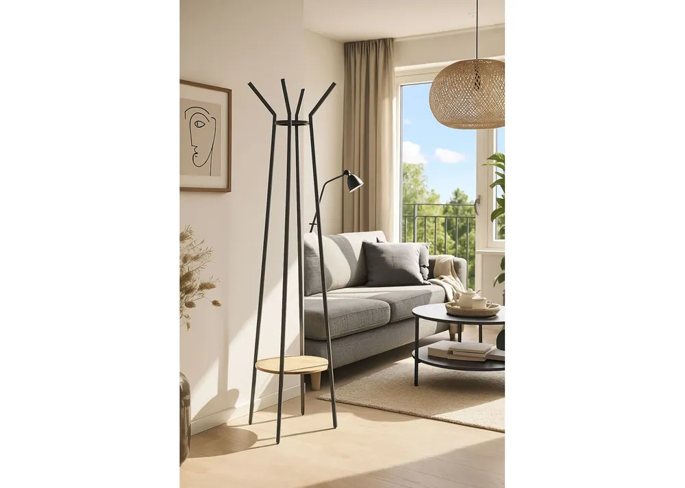 Perchero 1 Estantante Lilik - Muebles