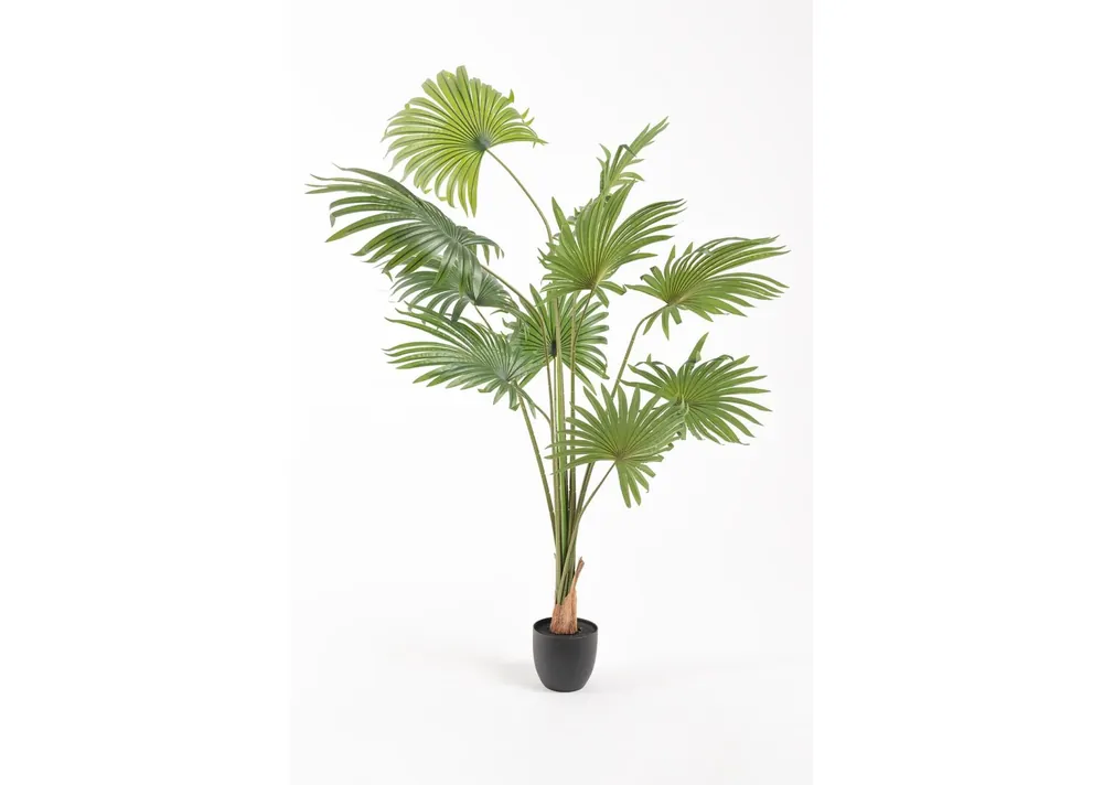 Planta Artificial Palmera Fan - Decoración