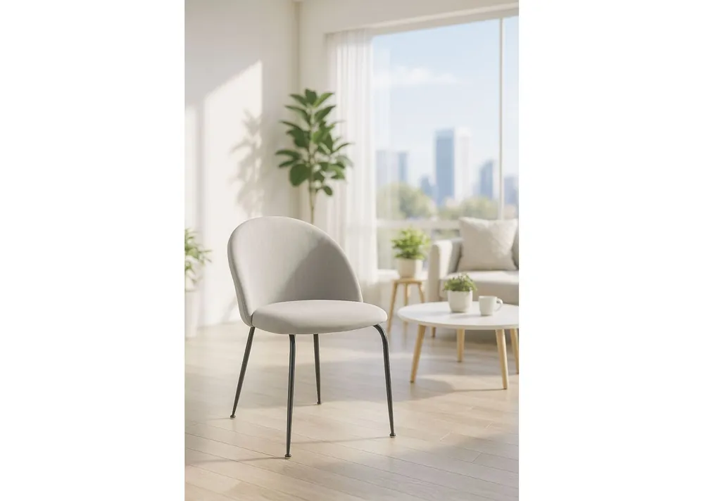 Silla Black Dalnia Tela - Sillas