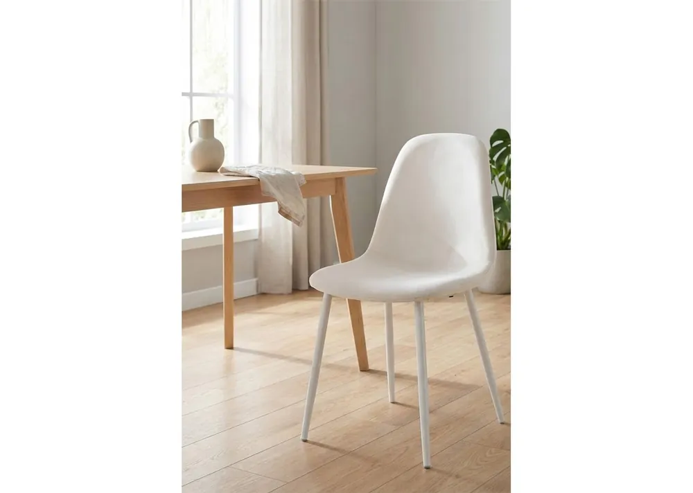Silla Teok White Terciopelo - Sillas