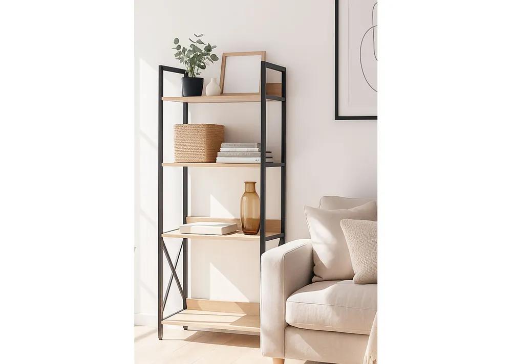 Estanteria Lesly 3 Estantes - Muebles