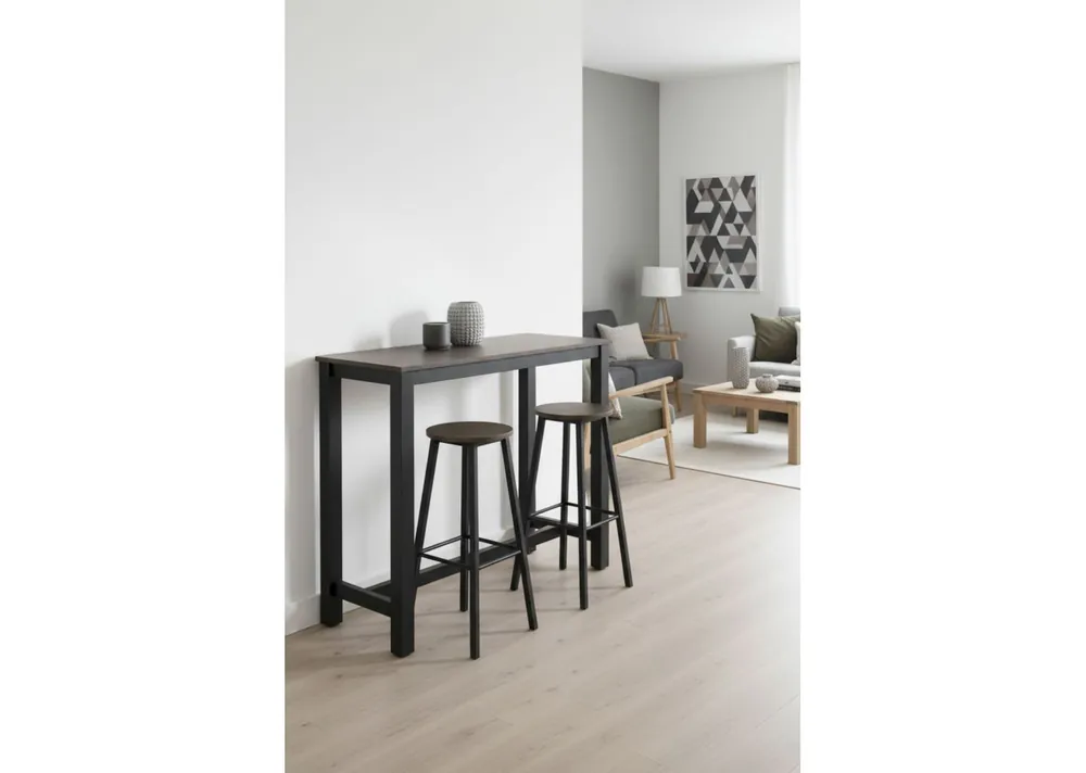 Set Bar Mesa Alta + 2 Taburetes Tycon - Mesas