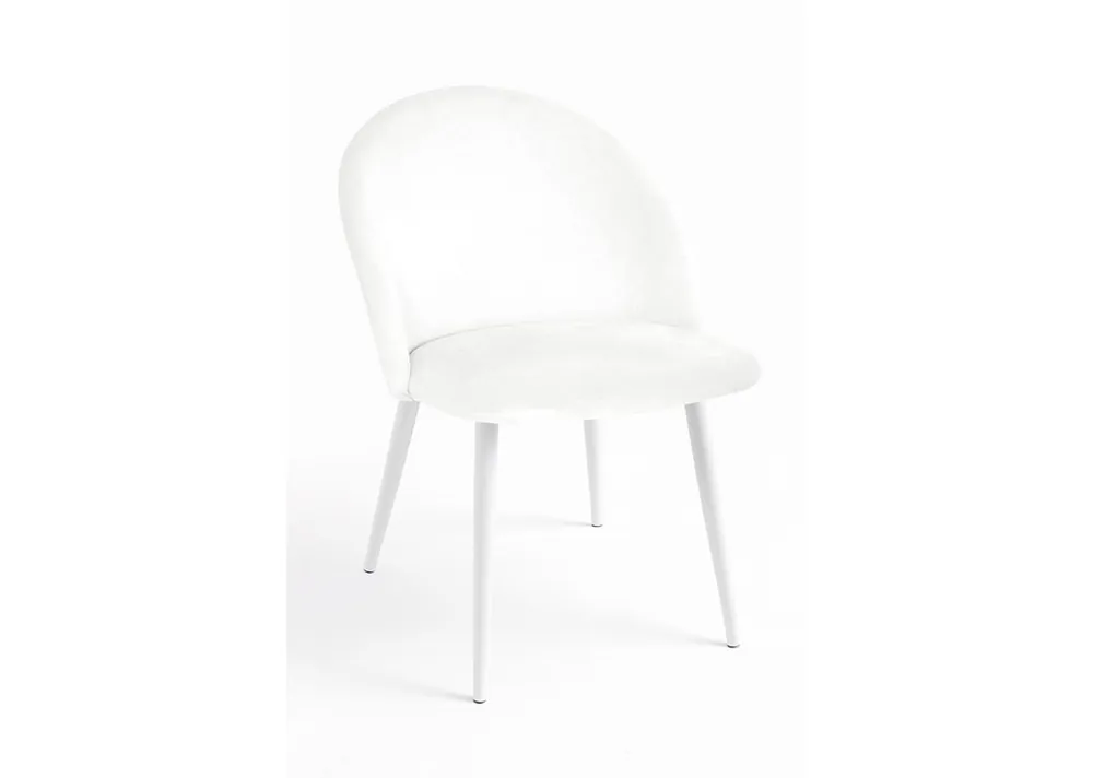 Pack 4 Sillas White Vint Terciopelo - Packs Sillas Comedor