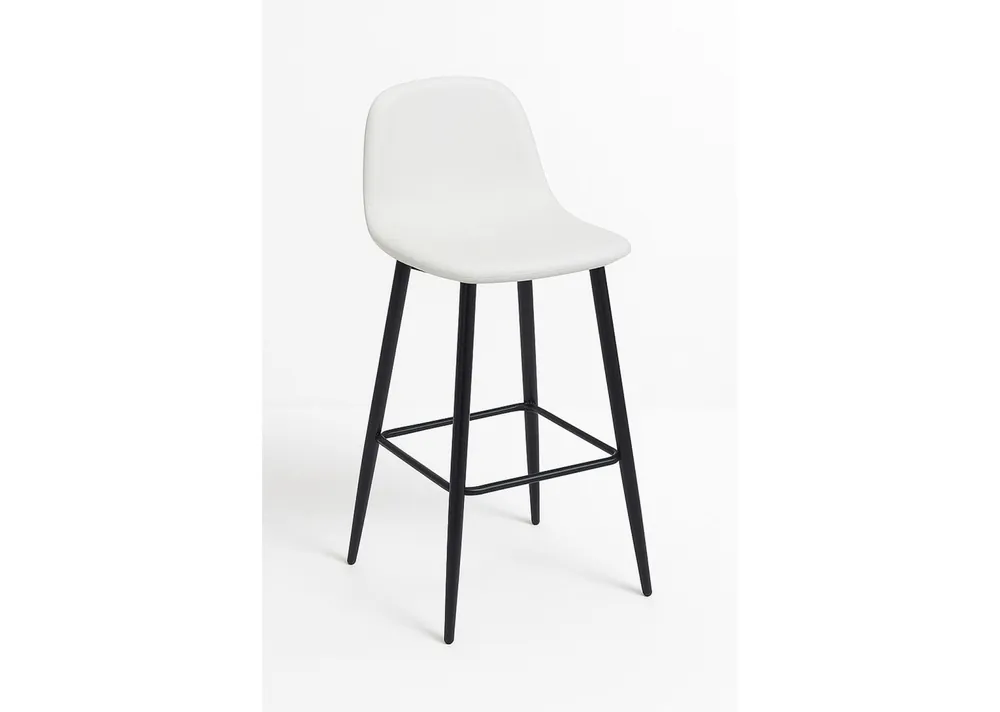 Pack 2 Taburetes Black Teok Polipiel - Packs Taburetes Cocina