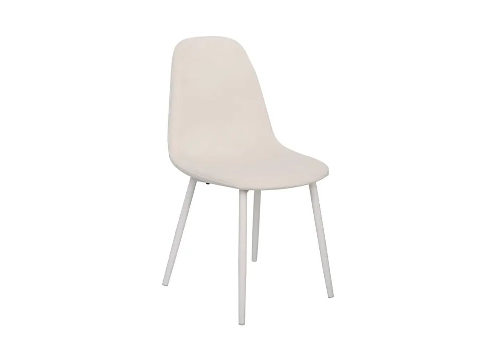 Pack 6 Sillas White Teok Terciopelo - Packs Sillas Comedor