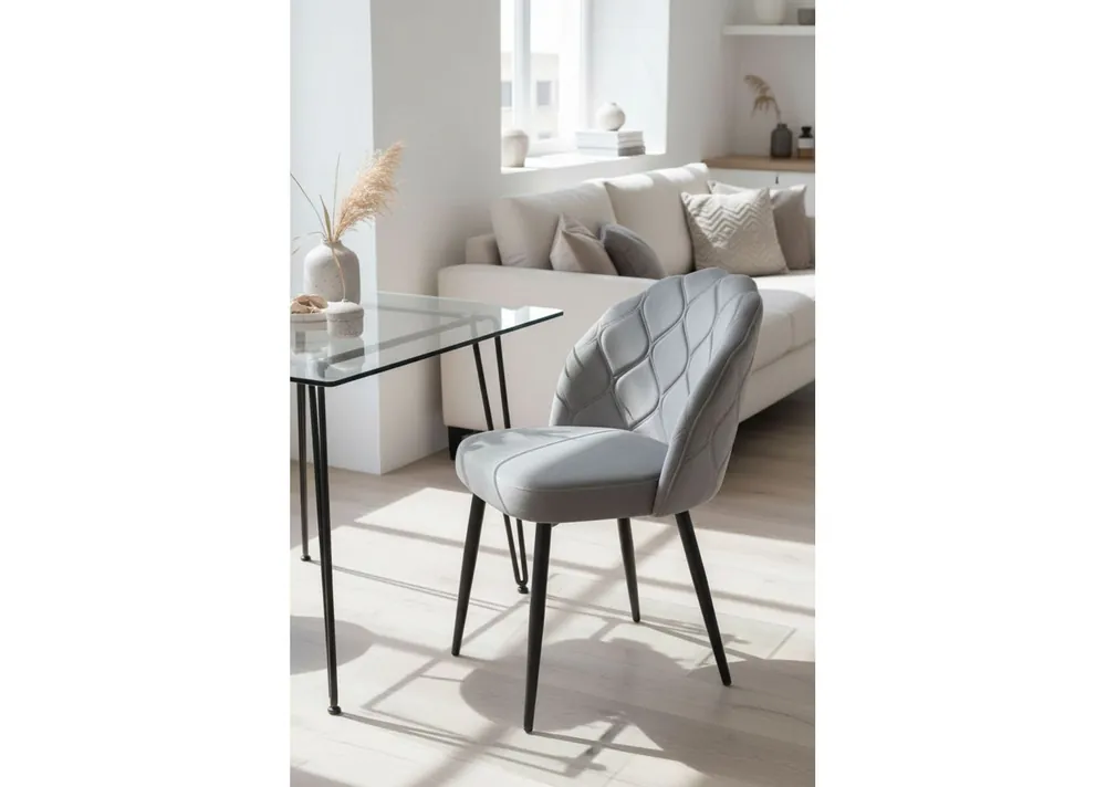 Silla Mirei Black Terciopelo - Sillas