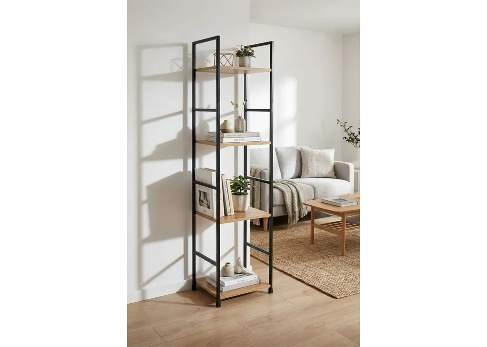 Estantería Zuri 4 estantes - Muebles