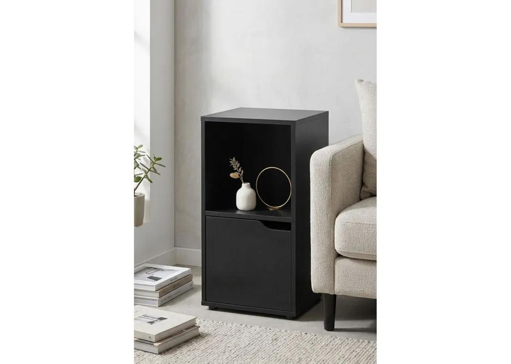 Estante Cubo Ula 2 Compartimentos con 1 puerta - Muebles