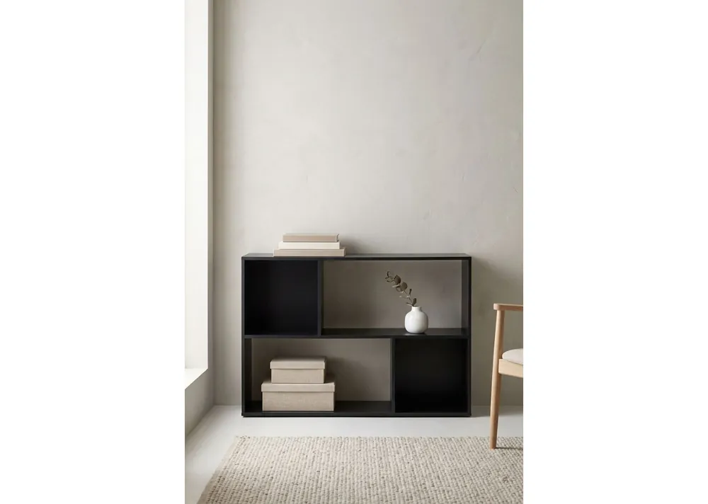 Estantería Vigo Rectangular 4 Compartimentos - Muebles