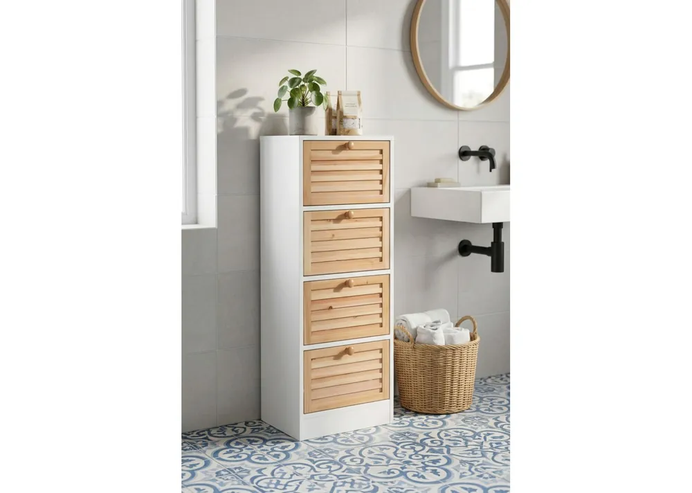 Mueble Lavabo Jens 4 Cajones 31 x 30 cm - Muebles