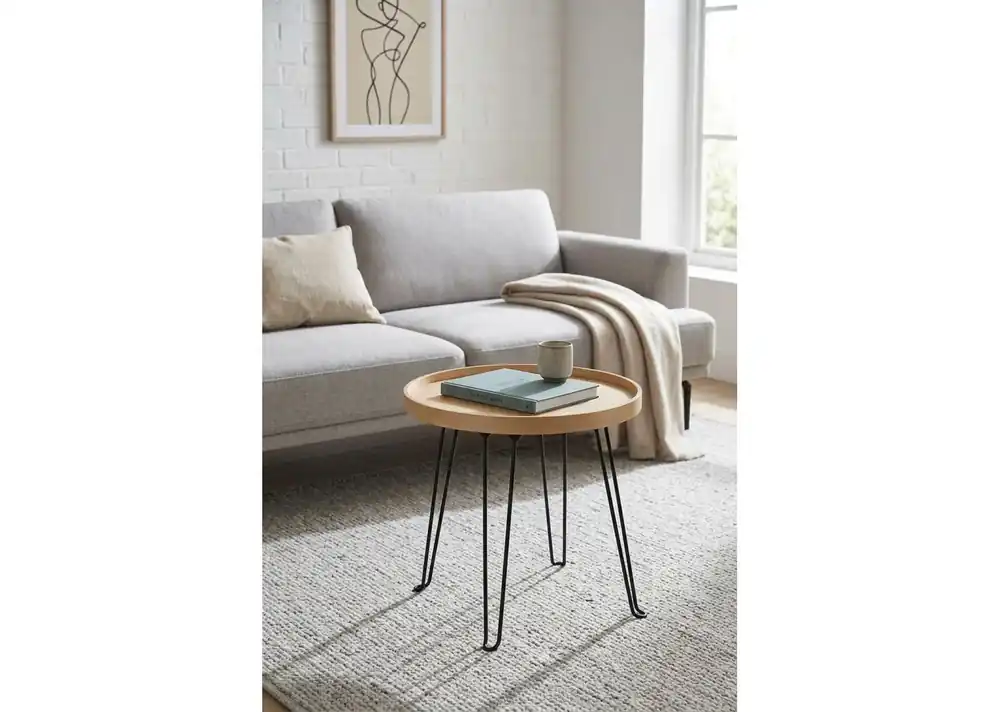 Mesa Auxiliar de Centro Plegable Niels 40 cm - Mesas