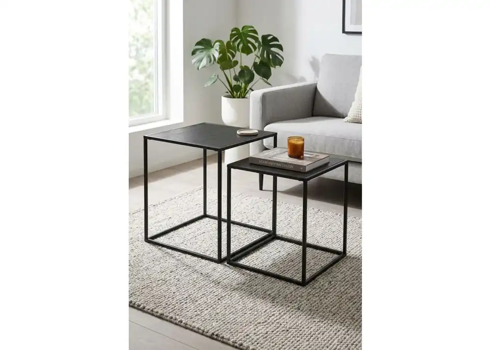 Set-2 Mesas Auxiliares Centro Jalo 37 - 33 cm