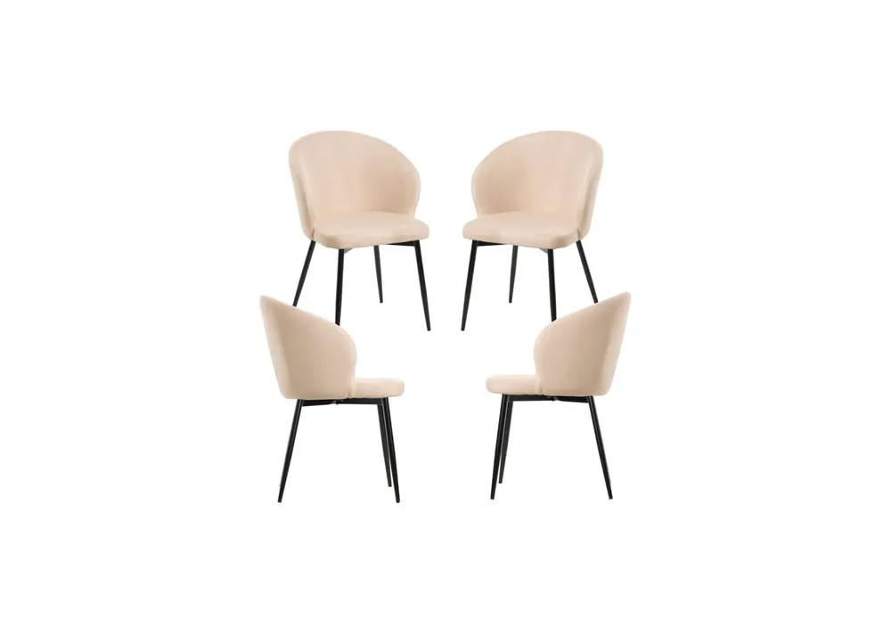 Pack 4 Sillas Cusa Tela - Packs Sillas Comedor