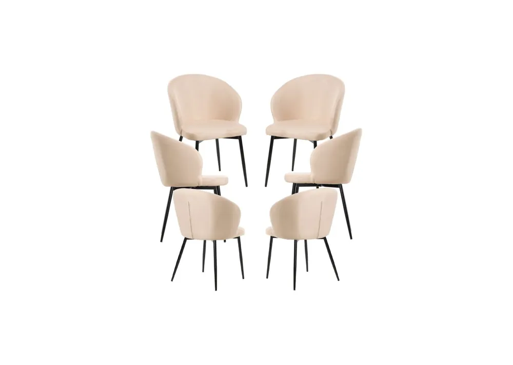 Pack 6 Sillas Cusa Tela - Packs Sillas Comedor