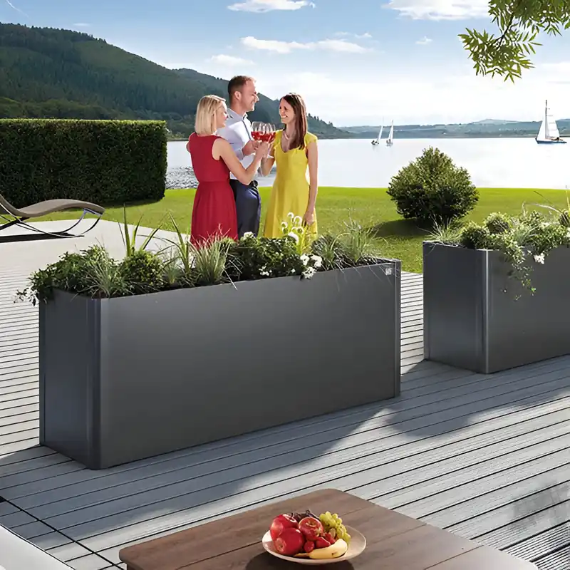 Jardinera Metálica Belvedere L100Maxi Biohort