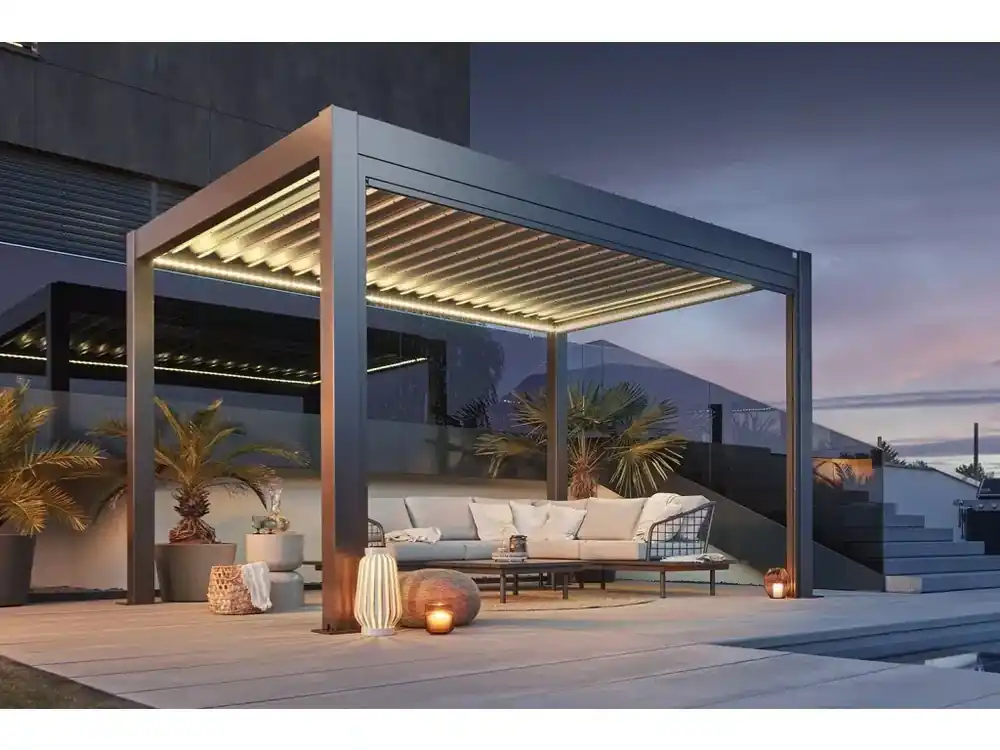 Iluminación Led Pérgola Bioclimática Biohort