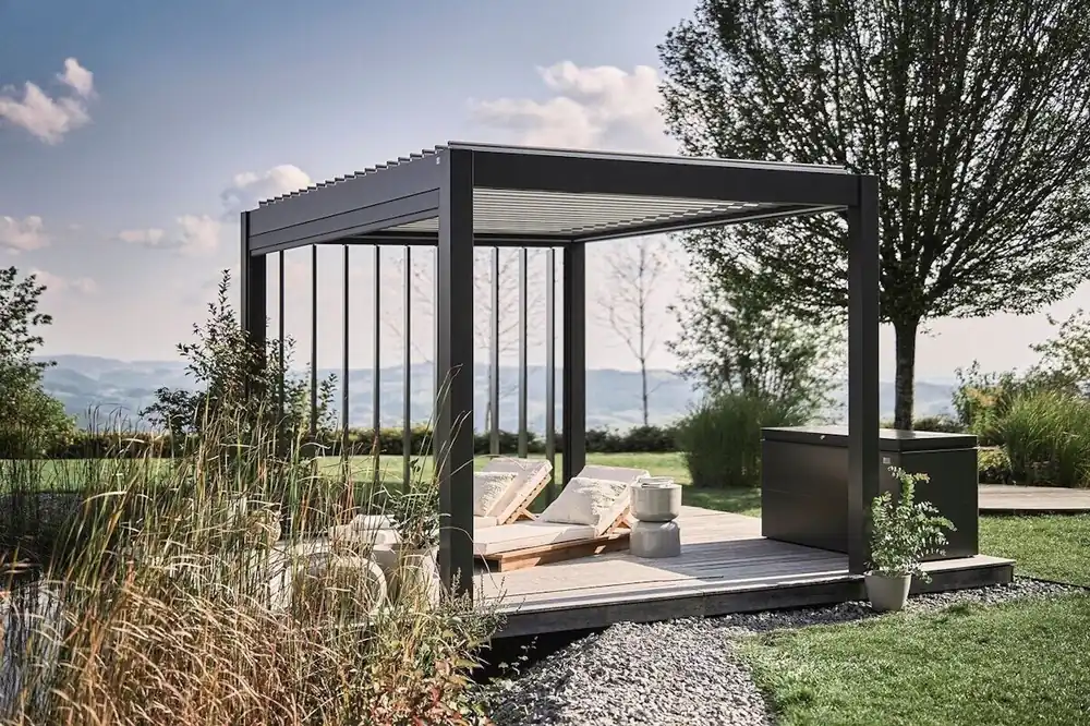 Pared Lateral Lamas 3m Pérgola Bioclimática Biohort