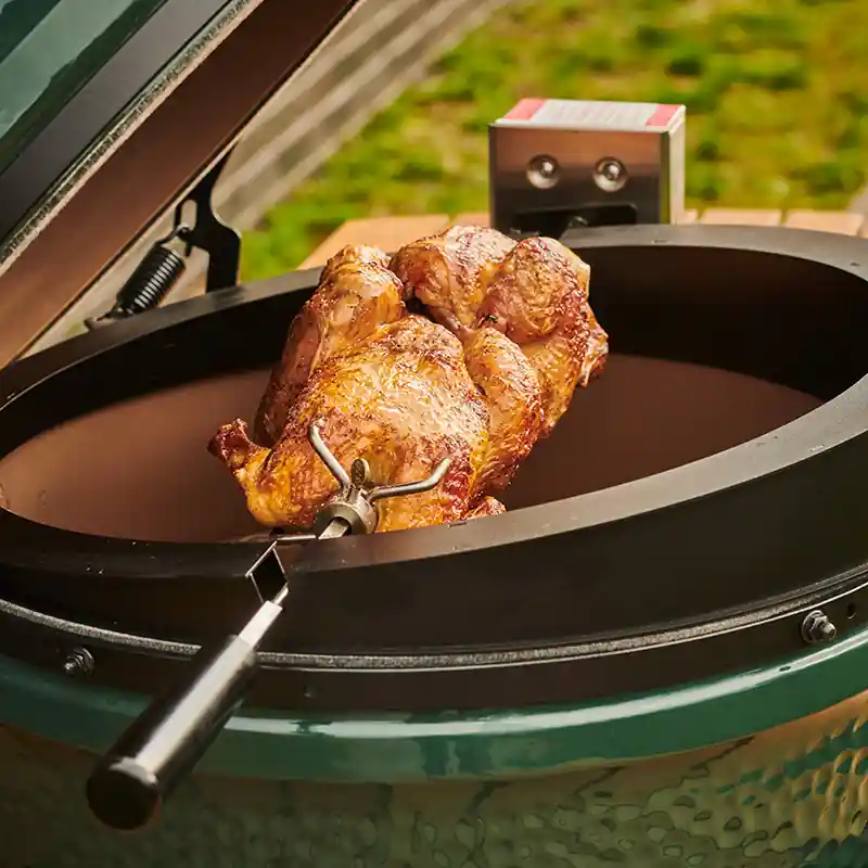 Asador Giratorio Big Green Egg