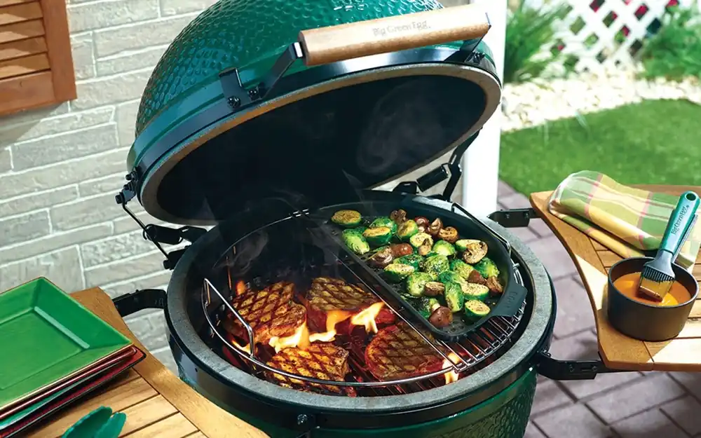 Media Parrilla Perforada Big Green Egg