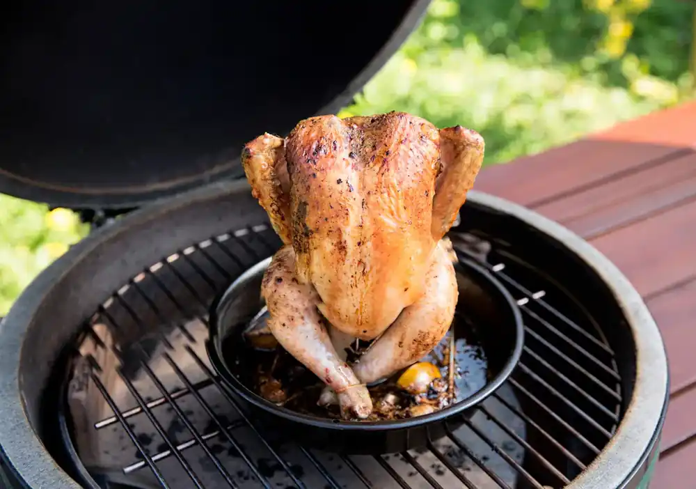 Asador Vertical Big Green Egg
