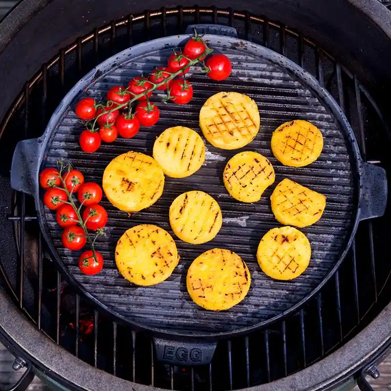 Plancha de Hierro Fundido Reversible Big Green Egg